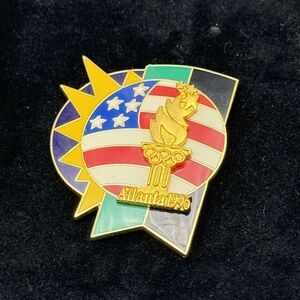 Ltd Usa Team 1996 Atlanta Olympic Games Pin 3D Celebrating 100 Years Modern Comp